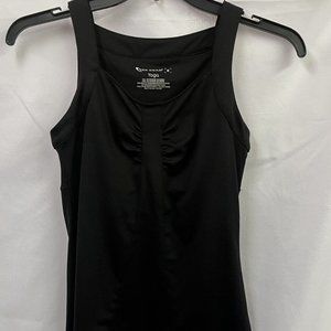 Tek Gear Women's Size M Active Wear Black Exercise Tank Top